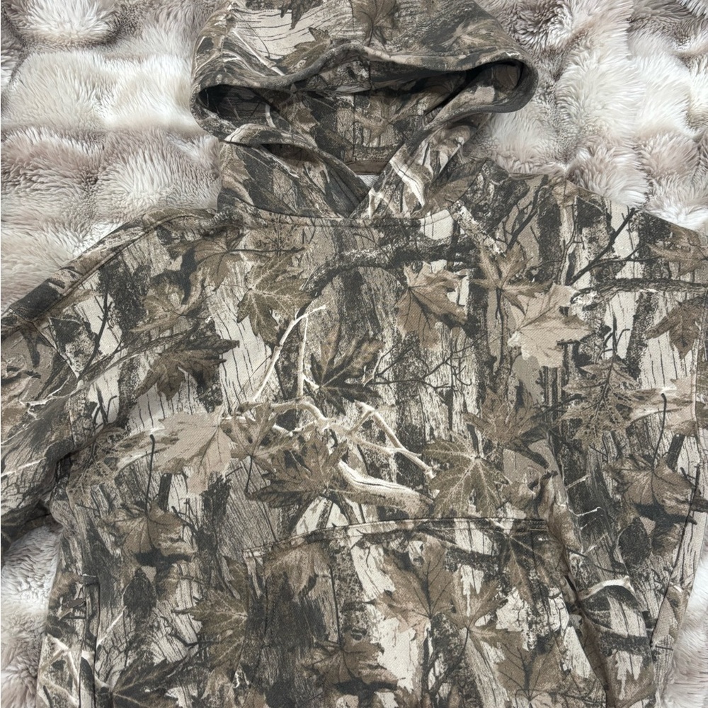 camo hollister hoodie